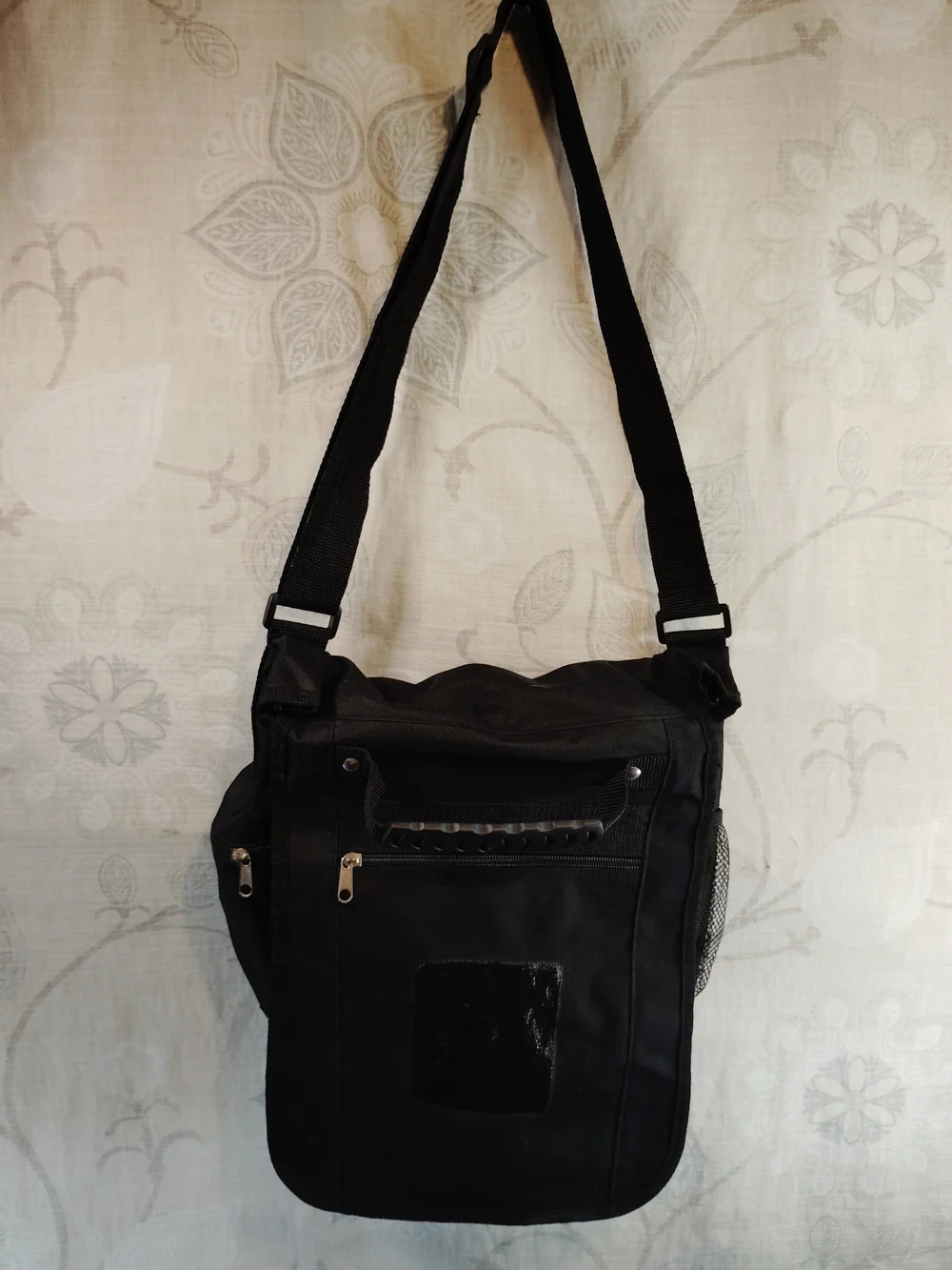 Black Messenger Bag Durable Everyday Carry
